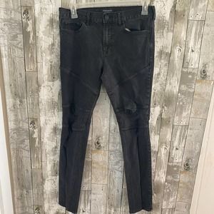 Pacsun black stacked skinny jeans 32x32